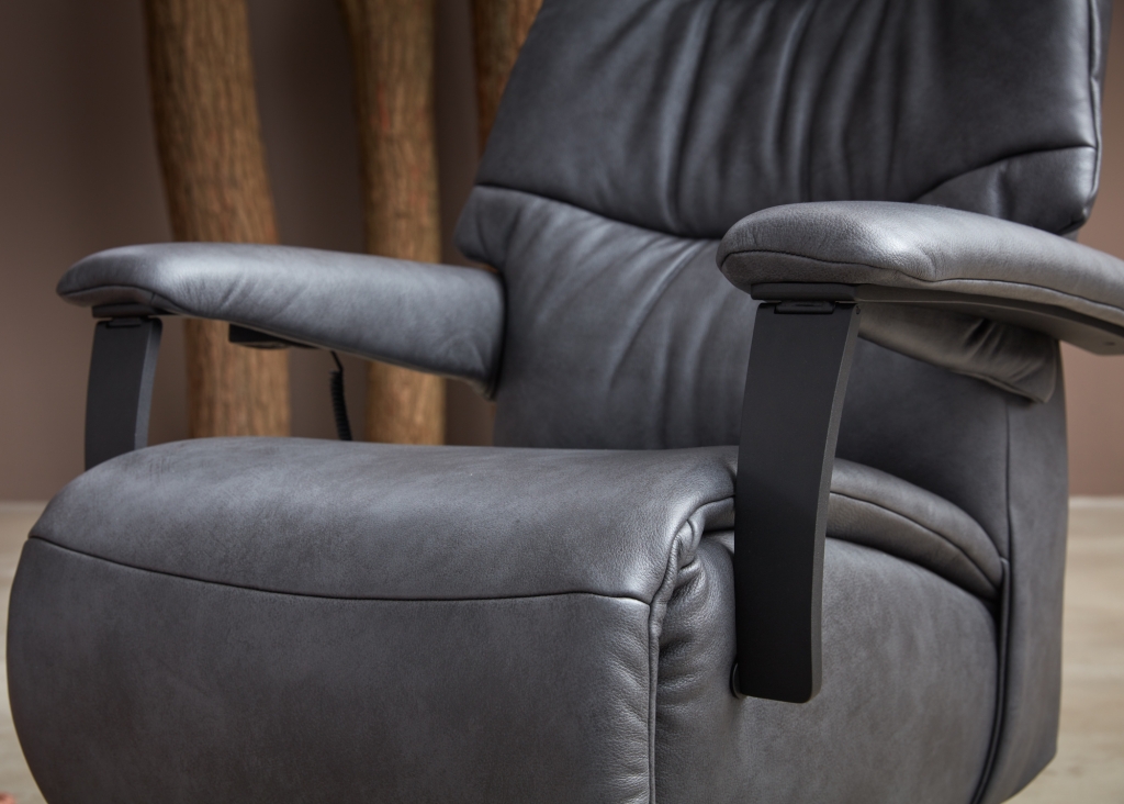 Easyswing relaxfauteuil 7050 in stof of leer - 5