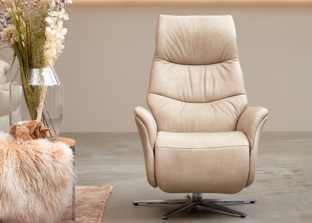 Easyswing relaxfauteuil 7051 in stof of leer