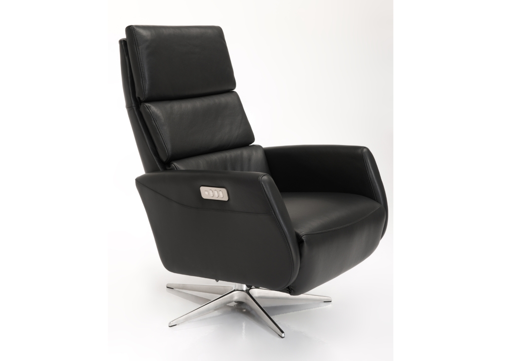 Relaxfauteuil 8041 in stof of leer