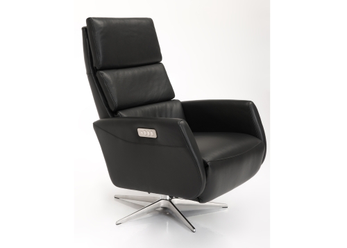 Relaxfauteuil 8041 in stof of leer