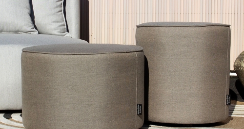bellagio-outdoor-poef-rond-2-maten-urbansofa-sunbrella-stof bellagio-outdoor-poef-rond-2-maten-urbansofa-sunbrella-stof