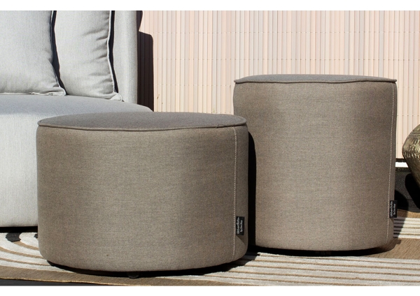 bellagio-outdoor-poef-rond-2-maten-urbansofa-sunbrella-stof bellagio-outdoor-poef-rond-2-maten-urbansofa-sunbrella-stof