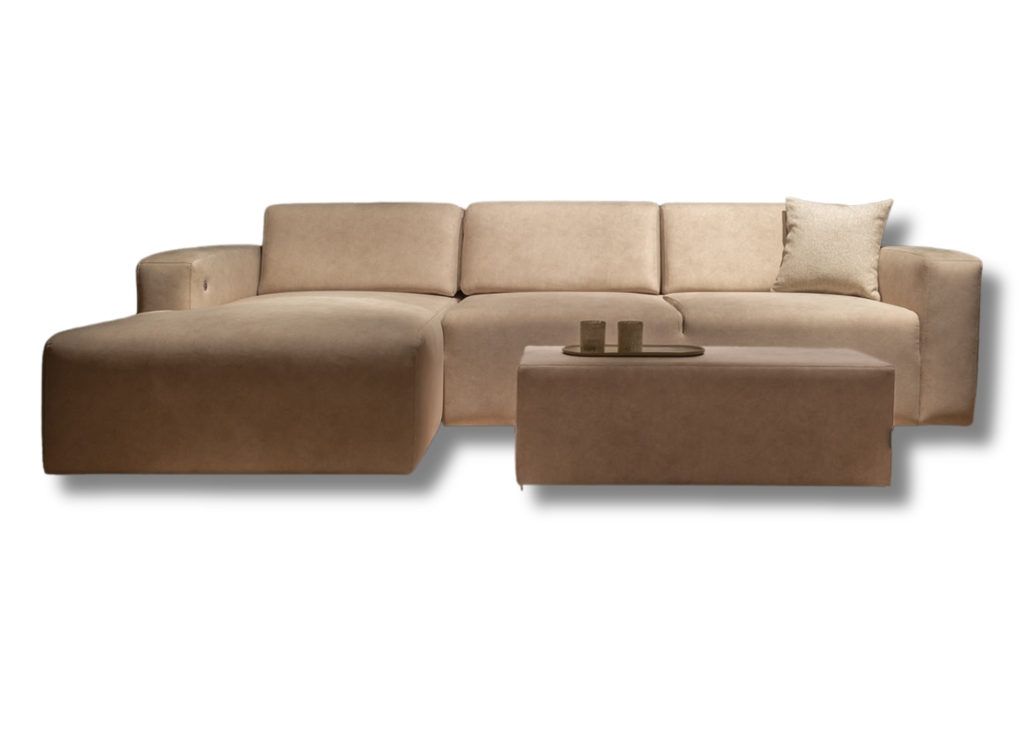 Boaz bank van UrbanSofa standaard Premium Pock-It interieur