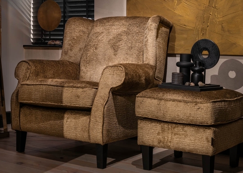 Fauteuil Chelsey van UrbanSofa in vele stof- en leersoorten 2