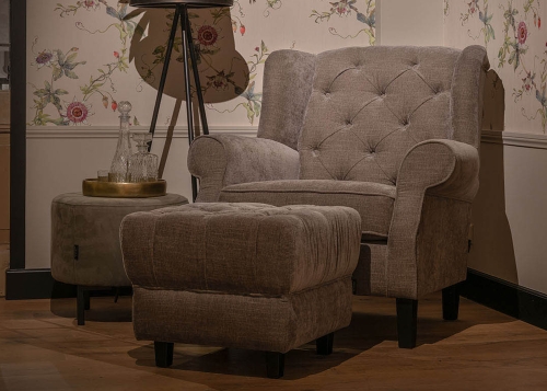 Fauteuil Chelsey van UrbanSofa in vele stof- en leersoorten 3