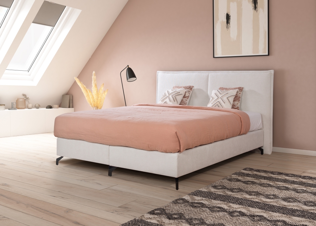 Boxspring Chicago HB-1 met middennaad