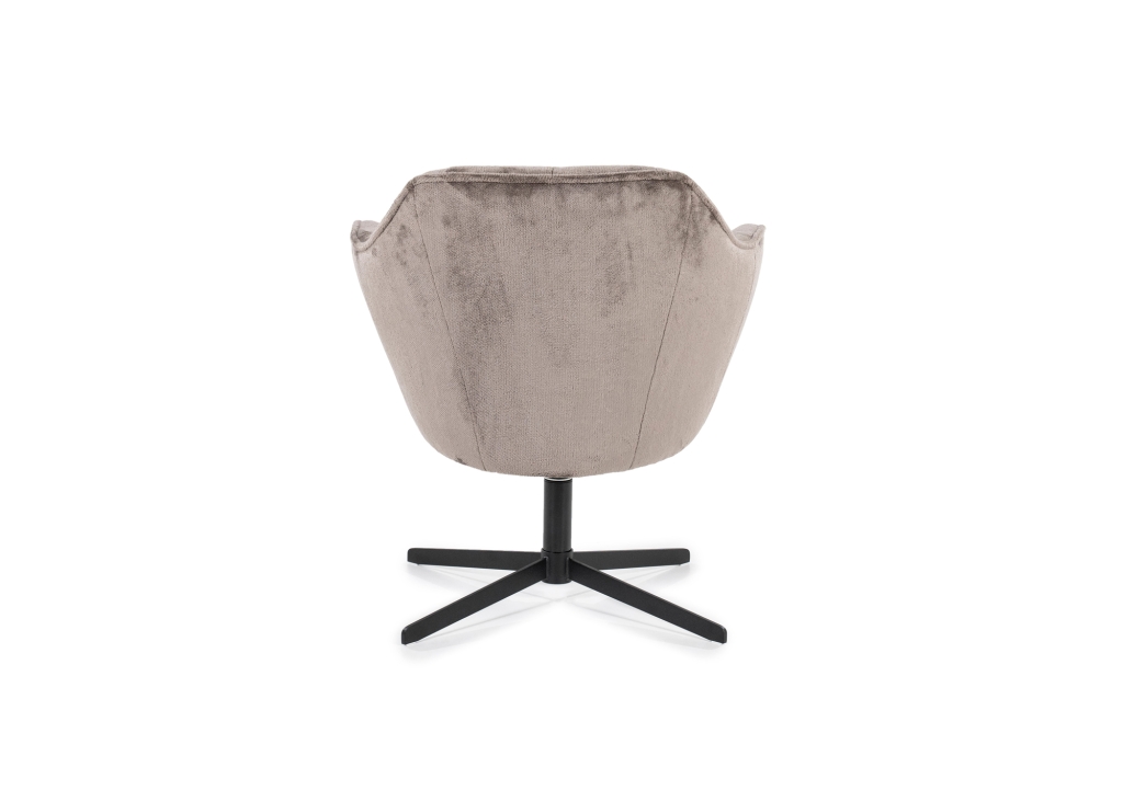 Dana fauteuil op pootjes in vele kleuren stof en microleder 4
