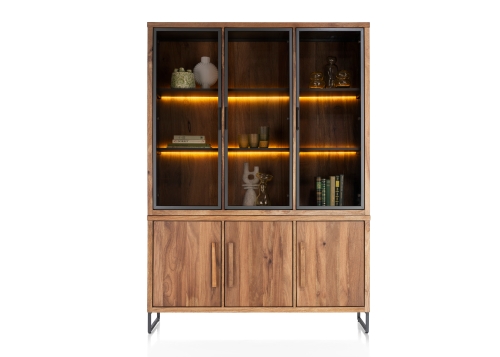 Everest buffetkast 150x210cm in smoked Magnifera fineer recht-dicht