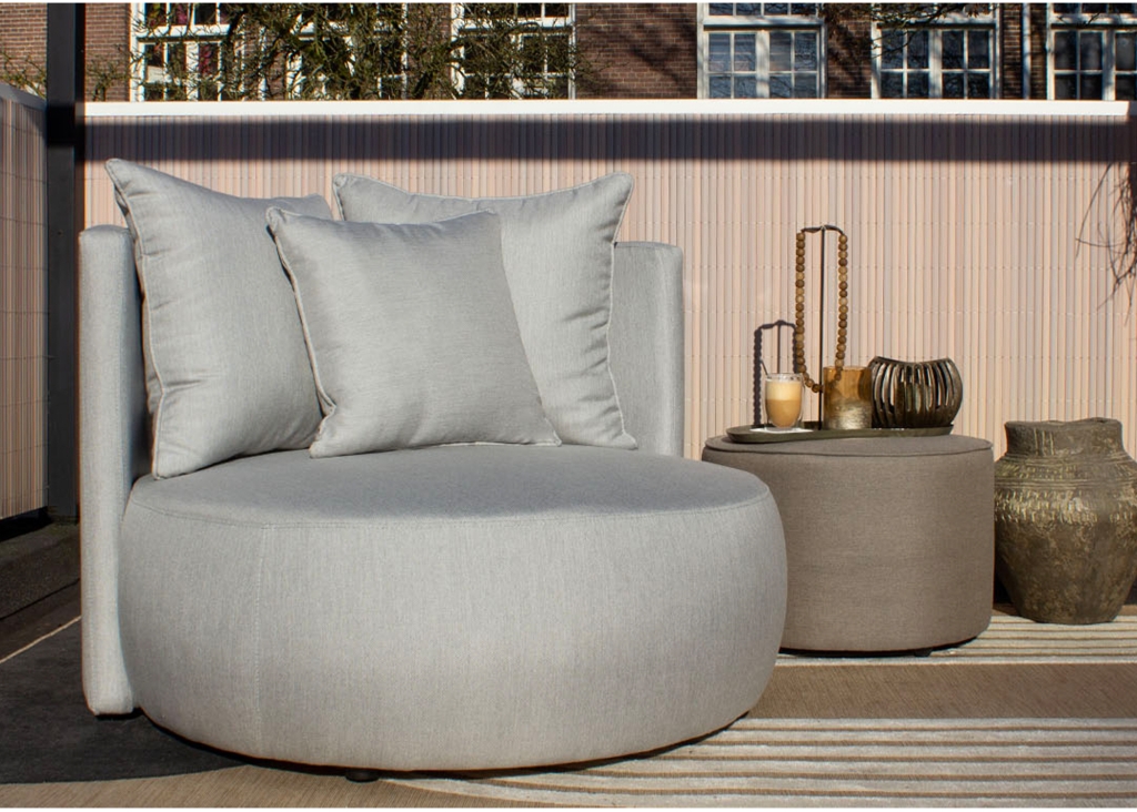 Ibiza outdoor fauteuil in 9 kleuren met of zonder rotatie