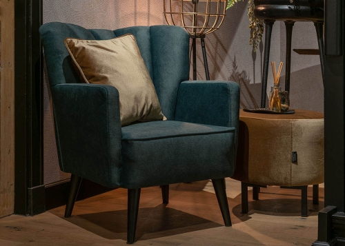 Fauteuil Jazz van UrbanSofa, draai of vast, in vele stof- en leersoorten 2