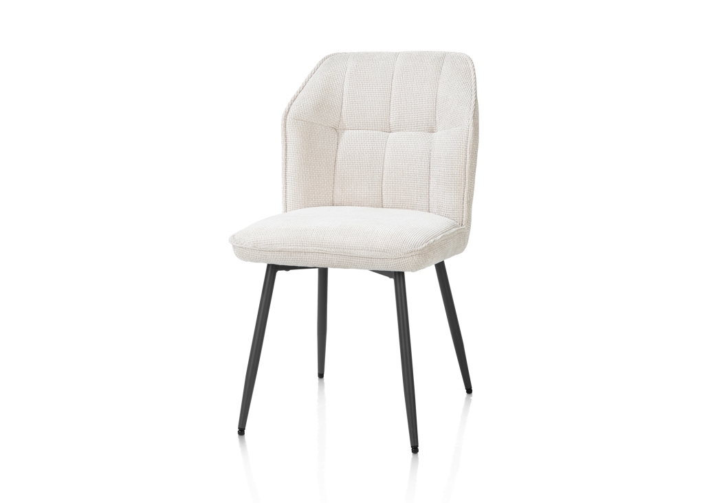 Largo eetstoel snel leverbaar in 4 kleuren - schuin-voor