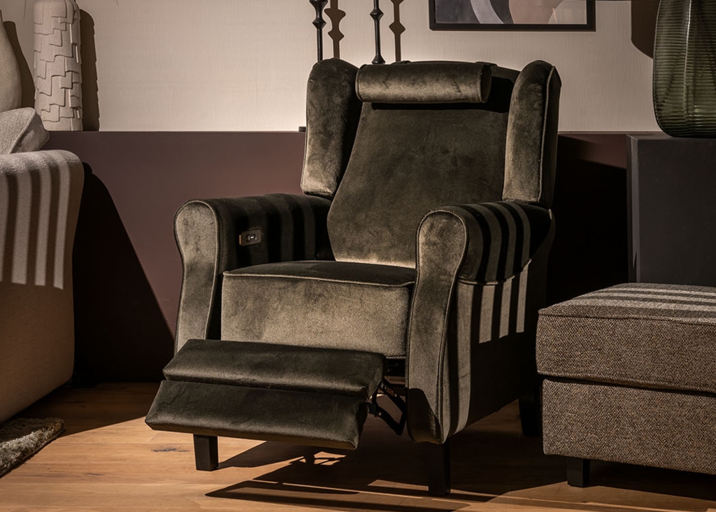 Livorno elektrische relaxfauteuil van UrbanSofa in stof of microleder-4