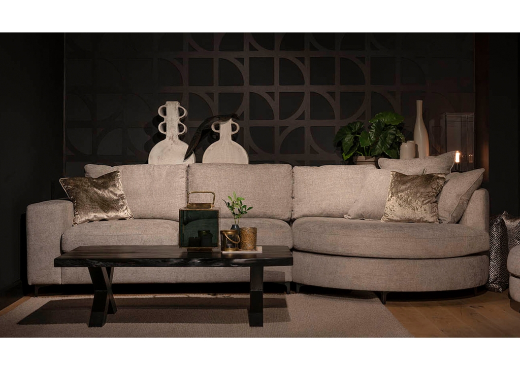UrbanSofa Lorenzo lounge- of hoekbank in vele stoffen 3