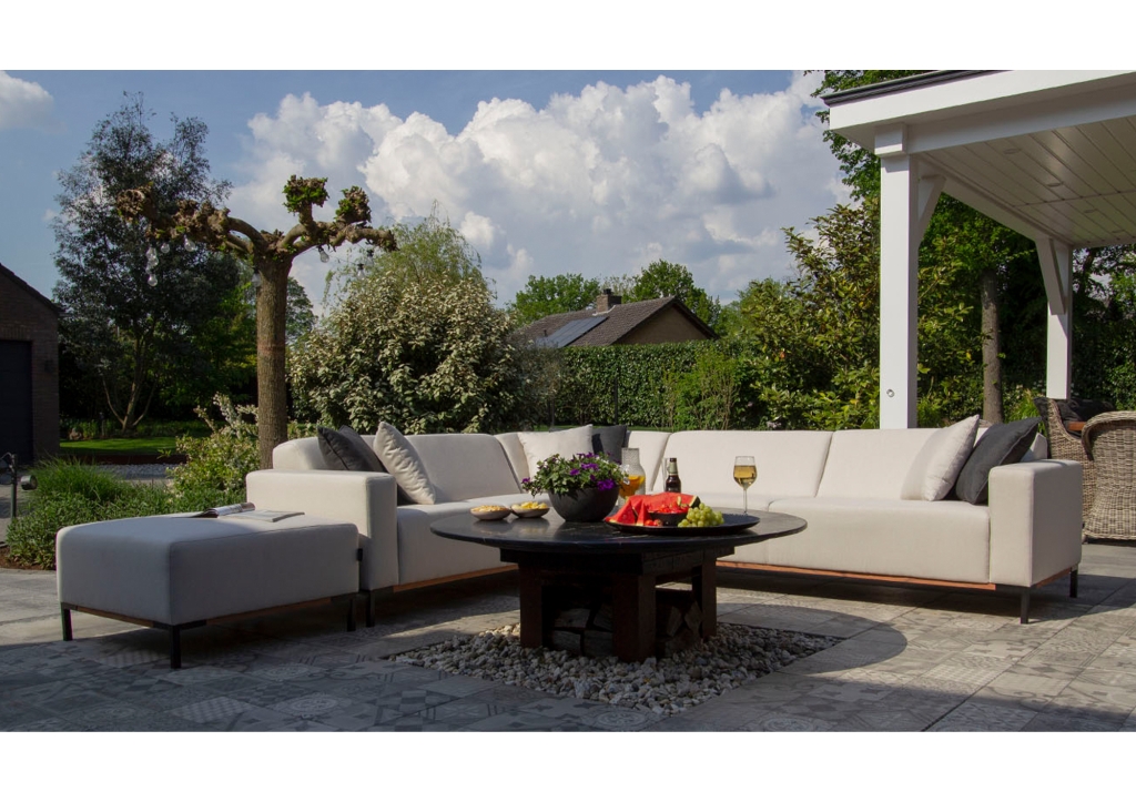Marbella Outdoor tuinbank van UrbanSofa in Sunbrella stof_5
