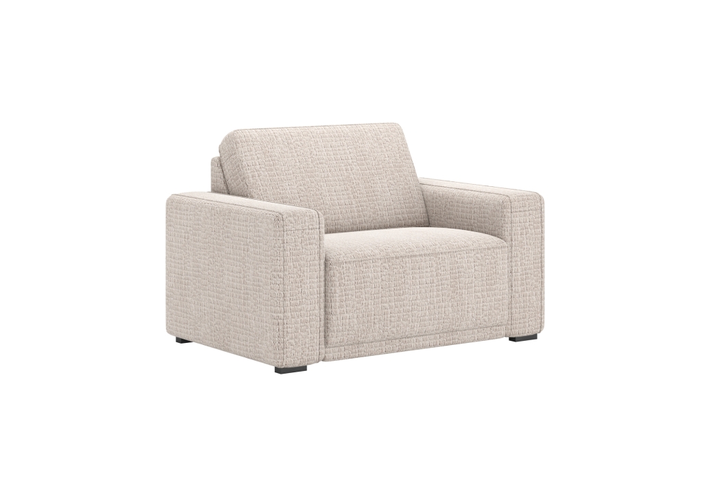 Morris 1,5-zits loveseat stof of microleder