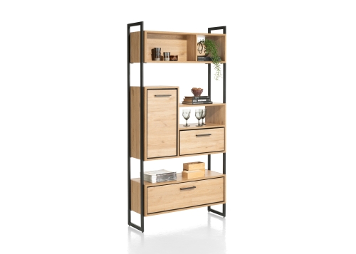 Ostrava roomdivider in Primo Laminato persp. dicht