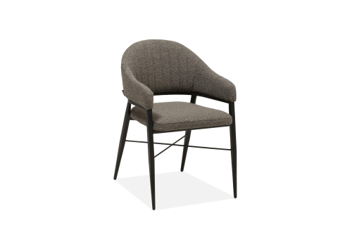 Roma eetkamerstoelen met metalen frame in 3 kleuren Touch stof