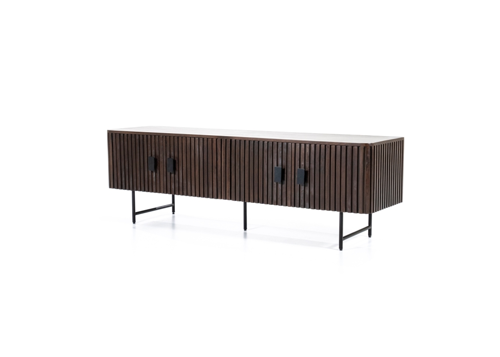 Remi TV-dressoir 4-drs recht schuin dicht