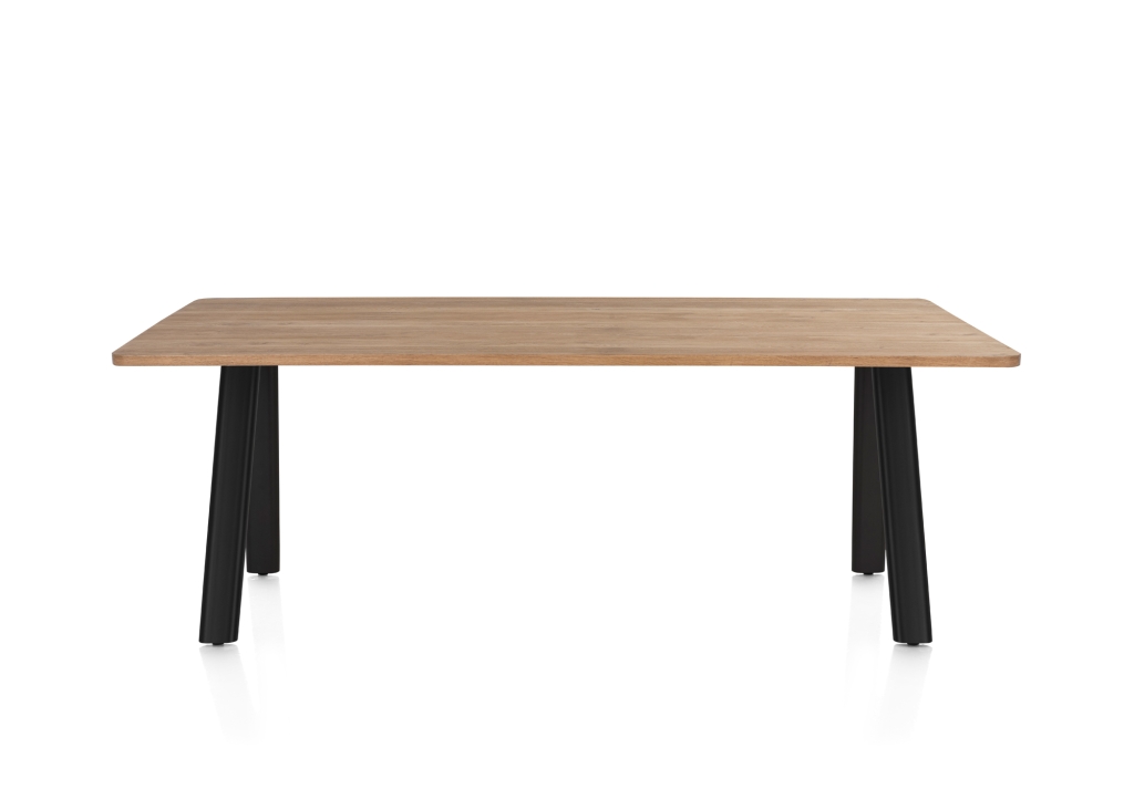 Zade eettafel van Happy@Home in vaste uitvoering recht