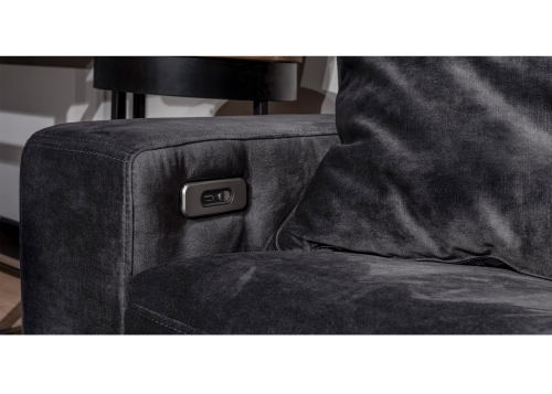 Auxerre bankenconcept met recliner bedieningsknop