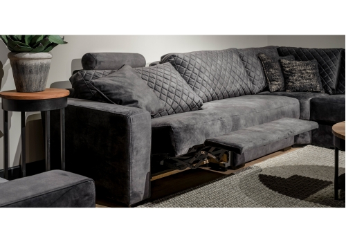 Auxerre bankenconcept met recliner