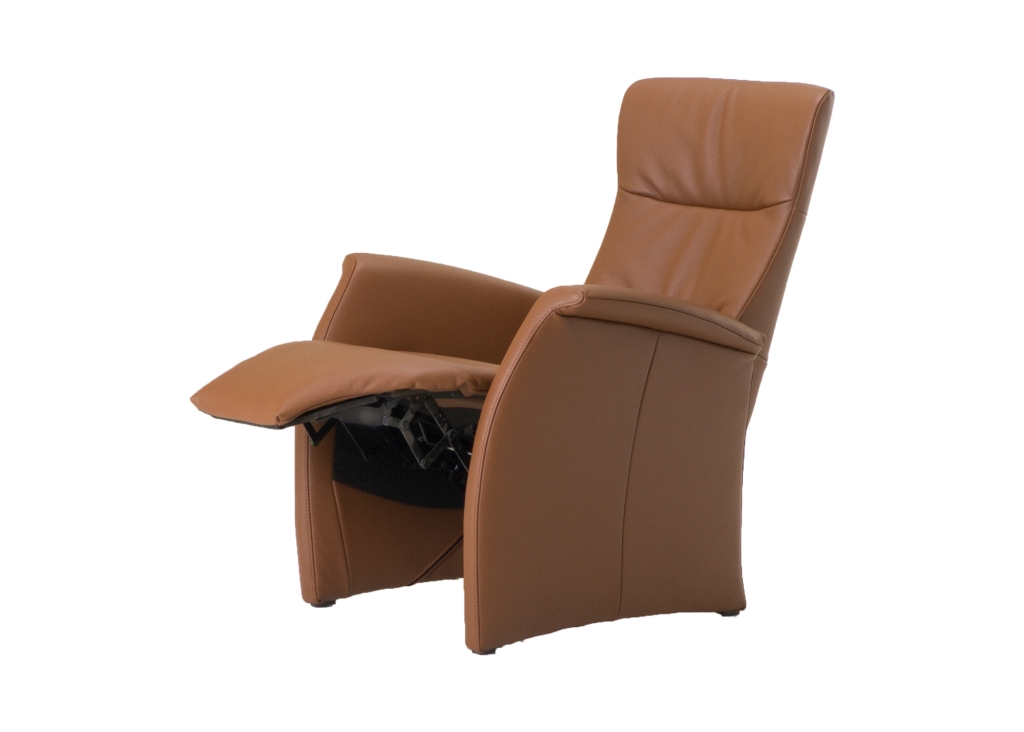Relaxfauteuil BestBasic R01 schuin-voor - rug-recht-voet-uit