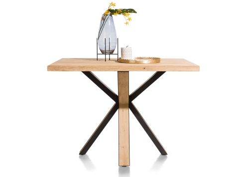 Bartafel Ovada/Brooklyn 130x90 smoked eiken recht
