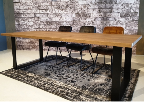 Dutch Oak Steel rechthoekig sfeer