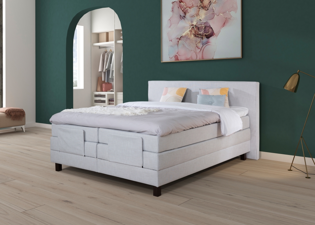 Fjord boxspring set in stof sfeer