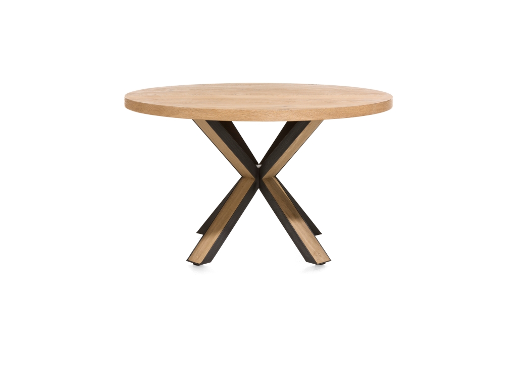 Ronde Ovada eettafel 130cm recht