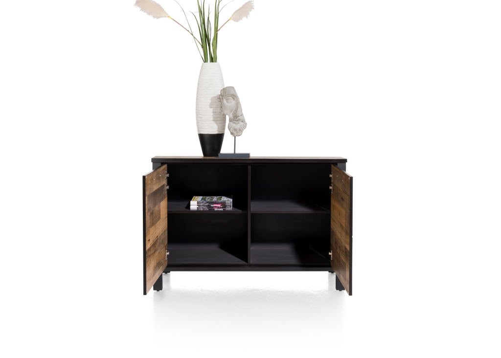 Sardinie dressoir 130 Laminato Driftwood HappyatHome recht open
