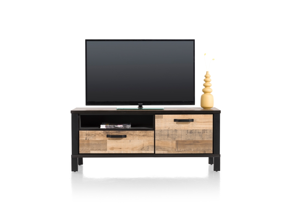 Sardinie lowboard 140 Primo Laminato Driftwood Happy@Home recht