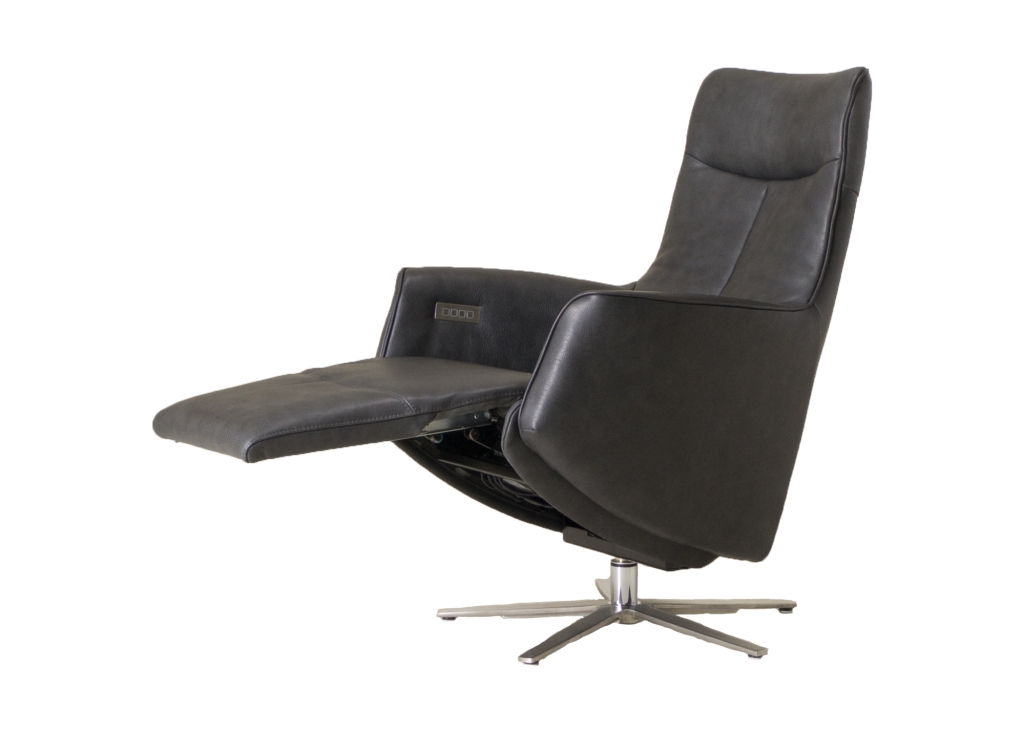 Relaxfauteuil Twice TW092 schuin voor voet uit