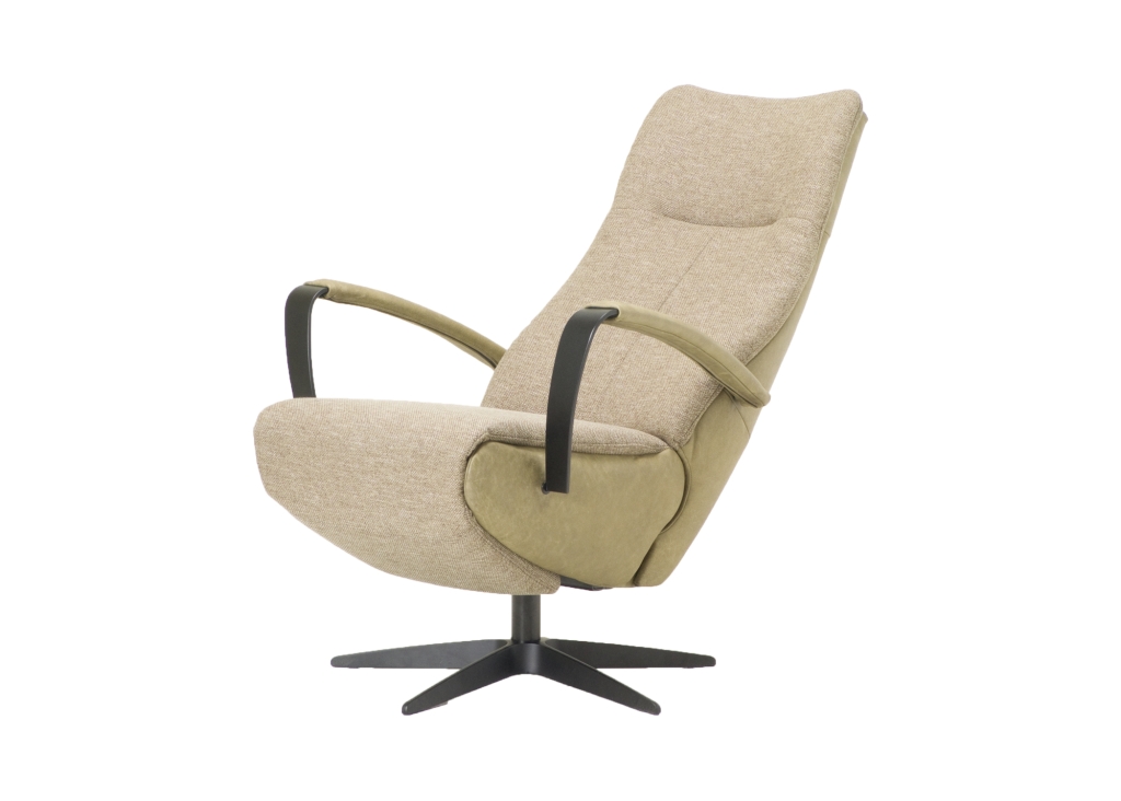 Twice relaxfauteuil TW170 schuin rug naar achter