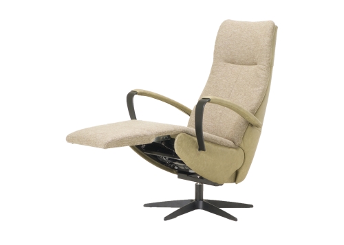Twice relaxfauteuil TW170 schuin voet uit