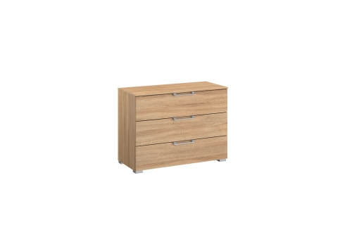 Lage commode Aldona-DeLuxe 3-laden 80cm