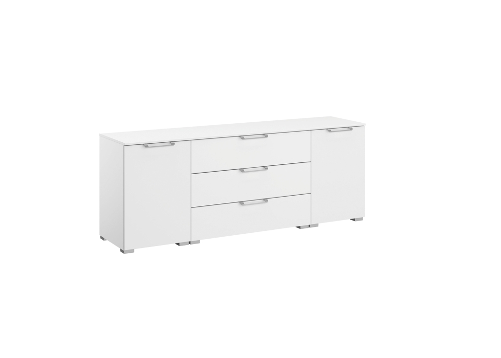 Lage commode Aldono-DeLuxe deuren/laden in midden 160cm