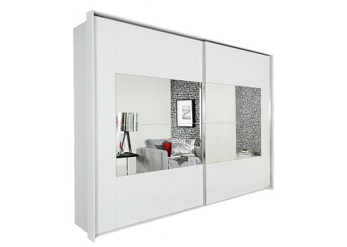 Xtend linnenkast Frame wit-glas
