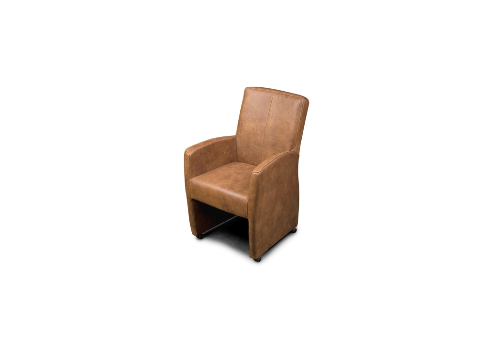 Alkmaar eetfauteuil schuin voor