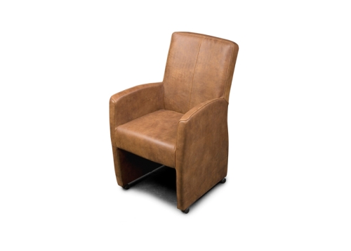 Alkmaar eetfauteuil schuin voor