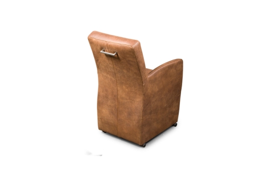Alkmaar eetfauteuil schuin achter