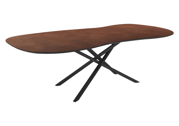 Eettafel HPL, vele maten, patronen, kleuren en onderstellen