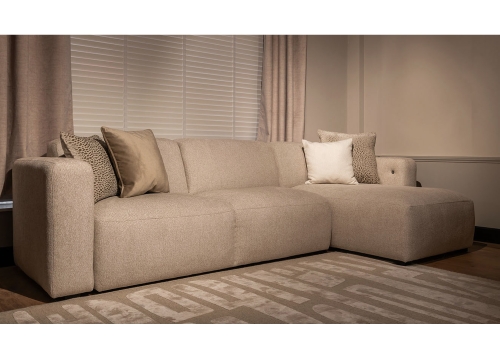Pebble bankstel van UrbanSofa in vele maten, stoffen en microleders 1