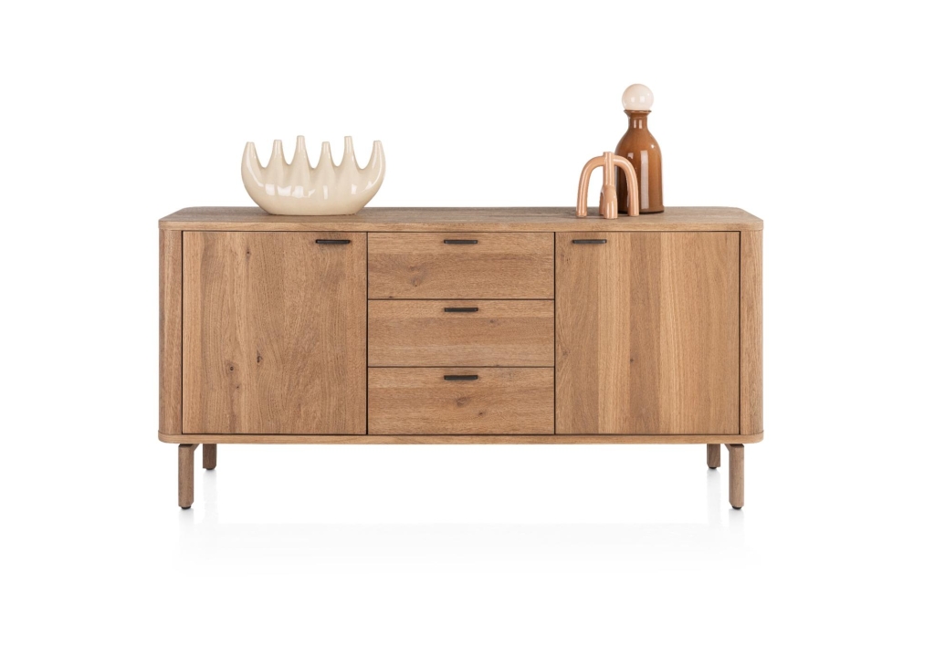 ZADE_DRESSOIR 180 2-DEU+3-LAD-LED_Dune_Front