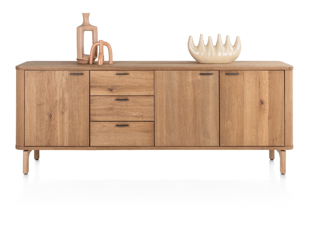 Zade dressoir groot 220cm in smoked eiken