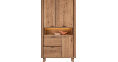zade-bergkast-happyathome-3-drs-2-laden-1-niche-eikenhout zade-bergkast-happyathome-3-drs-2-laden-1-niche-eikenhout